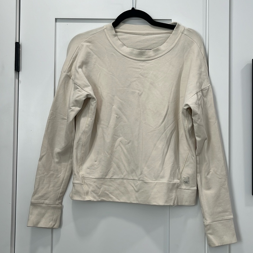 Vuori sweater in cream